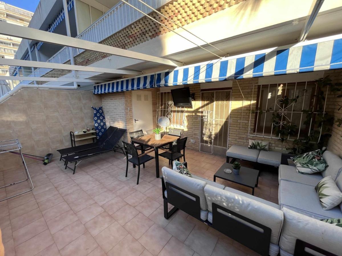 Apartamento Con Terraza En San Juan Playa Alicante Eksteriør billede